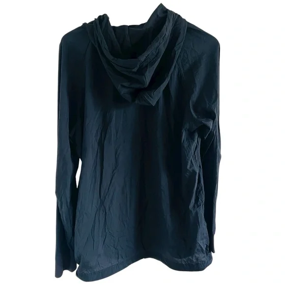 Adidas Men's Black Light Weight Hooded Jacket - Picture 3 of 4